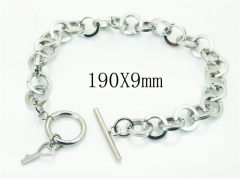 HY Wholesale Bracelets 316L Stainless Steel Jewelry Bracelets-HY70B0483JL