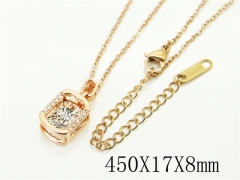 HY Wholesale Necklaces Stainless Steel 316L Jewelry Necklaces-HY12N0731IMS