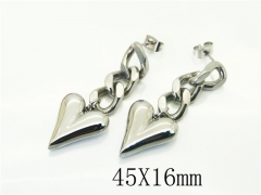 HY Wholesale Earrings 316L Stainless Steel Earrings Jewelry-HY80E1000NZ