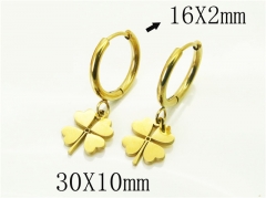 HY Wholesale Earrings 316L Stainless Steel Earrings Jewelry-HY80E1019JL
