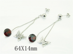 HY Wholesale Earrings 316L Stainless Steel Earrings Jewelry-HY67E0565MQ