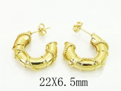HY Wholesale Earrings 316L Stainless Steel Earrings Jewelry-HY30E1719OL