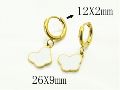 HY Wholesale Earrings 316L Stainless Steel Earrings Jewelry-HY80E1020XJL