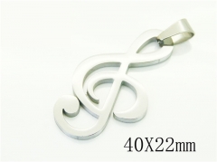 HY Wholesale Pendant Jewelry 316L Stainless Steel Jewelry Pendant-HY12P1813KQ