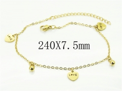 HY Wholesale Bracelets 316L Stainless Steel Jewelry Bracelets-HY67B0099JD