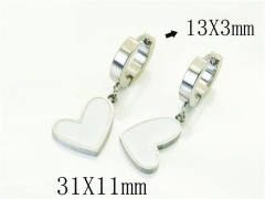 HY Wholesale Earrings 316L Stainless Steel Earrings Jewelry-HY80E1023EJL