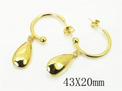 HY Wholesale Earrings 316L Stainless Steel Earrings Jewelry-HY16E0281OZ
