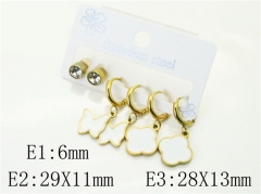 HY Wholesale Earrings 316L Stainless Steel Earrings Jewelry-HY80E0982ML