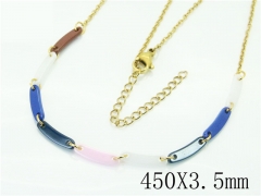 HY Wholesale Necklaces Stainless Steel 316L Jewelry Necklaces-HY92N0498HJV