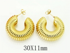 HY Wholesale Earrings 316L Stainless Steel Earrings Jewelry-HY30E1711HVV