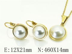 HY Wholesale Jewelry Set 316L Stainless Steel jewelry Set-HY67S0058OE