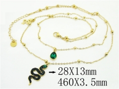 HY Wholesale Necklaces Stainless Steel 316L Jewelry Necklaces-HY32N0959HID