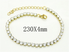 HY Wholesale Bracelets 316L Stainless Steel Jewelry Bracelets-HY30B0103HIF