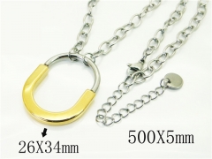 HY Wholesale Necklaces Stainless Steel 316L Jewelry Necklaces-HY80N0894HDD