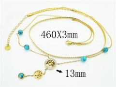 HY Wholesale Necklaces Stainless Steel 316L Jewelry Necklaces-HY32N0958HKR