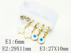 HY Wholesale Earrings 316L Stainless Steel Earrings Jewelry-HY80E0983ML