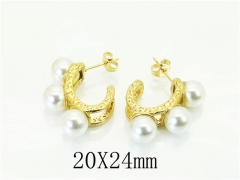 HY Wholesale Earrings 316L Stainless Steel Earrings Jewelry-HY16E0244HWW