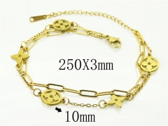 HY Wholesale Bracelets 316L Stainless Steel Jewelry Bracelets-HY80B1879NR