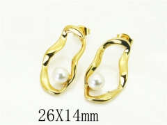 HY Wholesale Earrings 316L Stainless Steel Earrings Jewelry-HY16E0248OA
