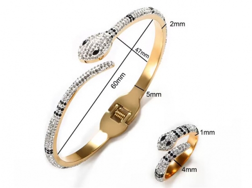 HY Wholesale Bangle Stainless Steel 316L Jewelry Bangle-HY001A003