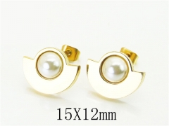 HY Wholesale Earrings 316L Stainless Steel Earrings Jewelry-HY64E0507MW
