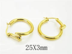 HY Wholesale Earrings 316L Stainless Steel Earrings Jewelry-HY64E0517HIF