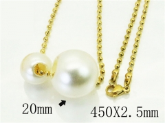HY Wholesale Stainless Steel 316L Jewelry Necklaces-HY45N0008SML