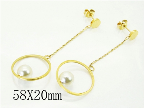 HY Wholesale Earrings 316L Stainless Steel Earrings Jewelry-HY64E0527LA