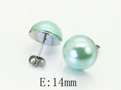 HY Wholesale Earrings 316L Stainless Steel Earrings Jewelry-HY64E0505KS