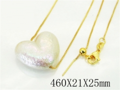 HY Wholesale Stainless Steel 316L Jewelry Necklaces-HY45N0007ML