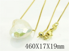 HY Wholesale Stainless Steel 316L Jewelry Necklaces-HY45N0006ML