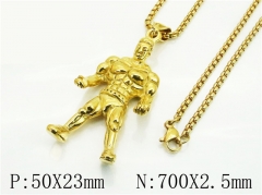 HY Wholesale Stainless Steel 316L Jewelry Necklaces-HY62N0509HKQ