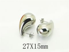 HY Wholesale Earrings 316L Stainless Steel Earrings Jewelry-HY74E0117NQ