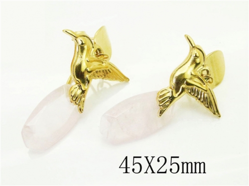 HY Wholesale Earrings 316L Stainless Steel Earrings Jewelry-HY92E0212HLY