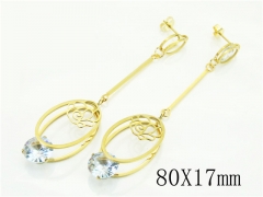 HY Wholesale Earrings 316L Stainless Steel Earrings Jewelry-HY26E0501NL