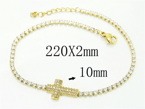 HY Wholesale Bracelets 316L Stainless Steel Jewelry Bracelets-HY12B0352HLB