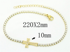 HY Wholesale Bracelets 316L Stainless Steel Jewelry Bracelets-HY12B0353HIQ