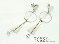 HY Wholesale Earrings 316L Stainless Steel Earrings Jewelry-HY26E0498NQ