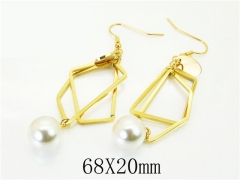 HY Wholesale Earrings 316L Stainless Steel Earrings Jewelry-HY64E0532NS