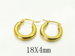 HY Wholesale Earrings 316L Stainless Steel Earrings Jewelry-HY74E0114SOL