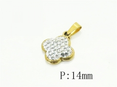 HY Wholesale Pendant Jewelry 316L Stainless Steel Jewelry Pendant-HY62P0296JG