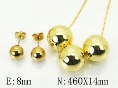 HY Wholesale Jewelry Set 316L Stainless Steel jewelry Set-HY45S0048HHE