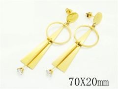 HY Wholesale Earrings 316L Stainless Steel Earrings Jewelry-HY26E0499OW