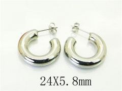 HY Wholesale Earrings 316L Stainless Steel Earrings Jewelry-HY74E0106MO
