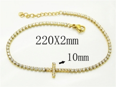 HY Wholesale Bracelets 316L Stainless Steel Jewelry Bracelets-HY12B0348HIG