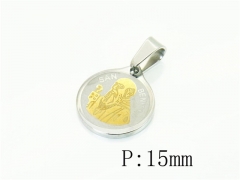 HY Wholesale Pendant Jewelry 316L Stainless Steel Jewelry Pendant-HY12P1833JX