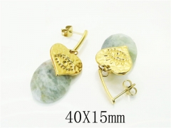 HY Wholesale Earrings 316L Stainless Steel Earrings Jewelry-HY92E0210HLE