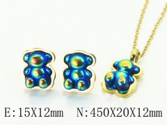 HY Wholesale Jewelry Set 316L Stainless Steel jewelry Set-HY64S1426HIT
