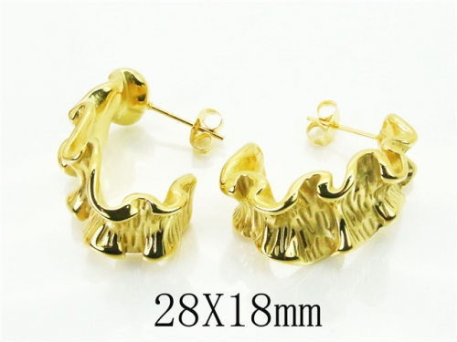 HY Wholesale Earrings 316L Stainless Steel Earrings Jewelry-HY22E0655HJX