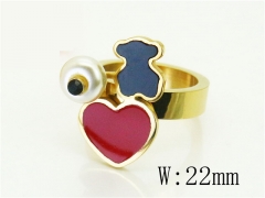 HY Wholesale Rings Jewelry Stainless Steel 316L Rings-HY64R0874HFF